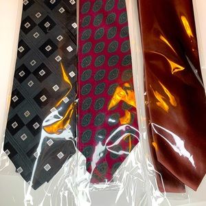 BUY 1 GET 2 FREE! NEW Brand Name Men’s Neck Tie 100% Silk
